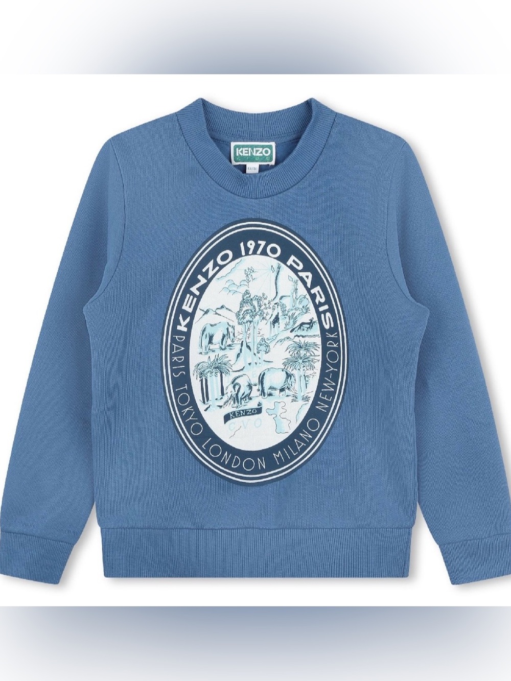 Kenzo Blue Sweatshirt